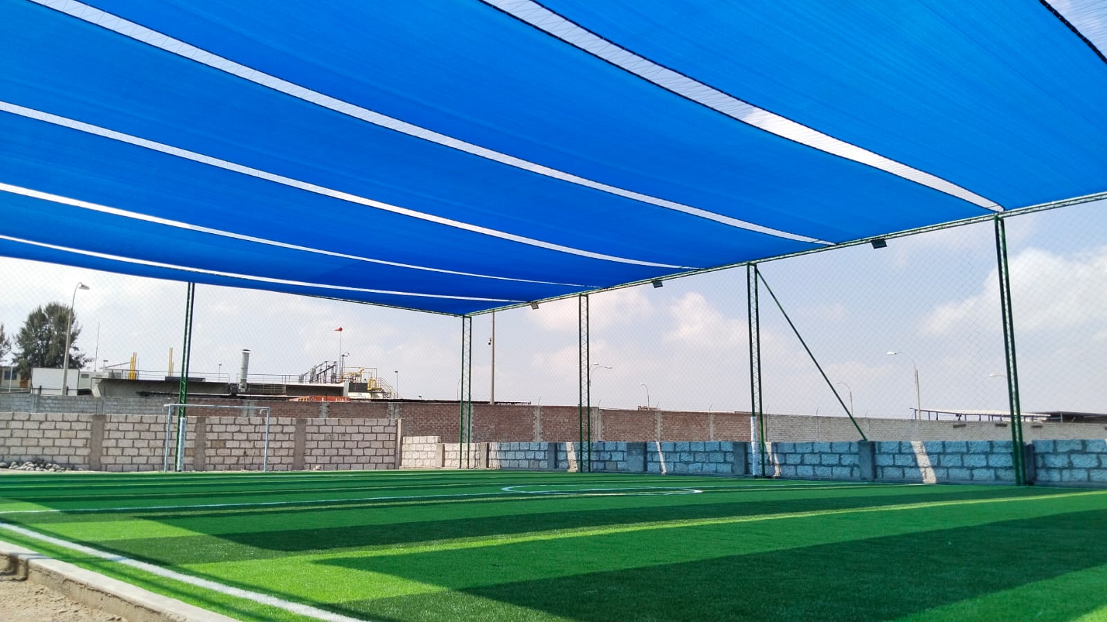 Cancha preparada