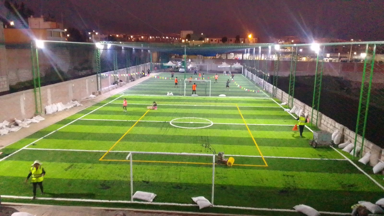 Cancha principal del Club del Characato